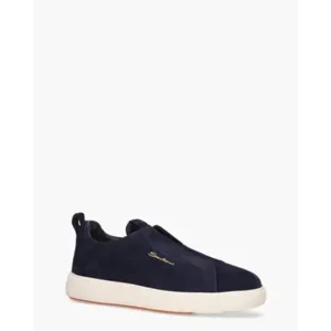 Santoni 21879 Donkerblauw Herensneakers