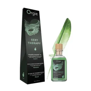 Orgie Lips Massage Kit Aardbei 100 ml