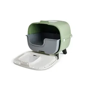 SAVIC KATTENBAK MIRA BOTANICAL GROEN 55,5X44X49,5 CM