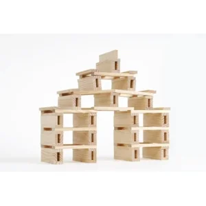 Plankjes - Kapla - Blank - 200st. - In doos