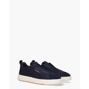 Santoni 21879 Donkerblauw Herensneakers