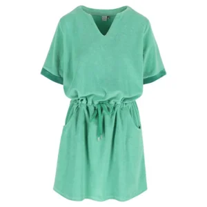 GL-Amour Green beachdress met koordje n groen