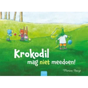 Clavis Prentenboek Krokodil Mag Niet Meedoen