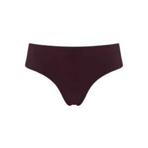 Marlies Dekkers – Slip – Dame de Paris – 35533 – Aubergine and Silver Lurex