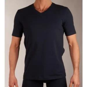 Schiesser Urban Originals Shirt 1/2 V-Hals - 159920 - Dark Blue