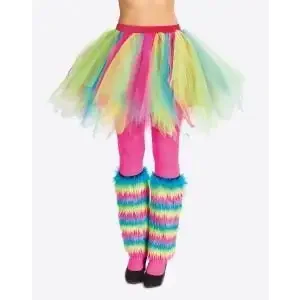 Multicolor Tutu – Kleurrijke Tulle Rok voor Festival, Pride of Verkleedfeest