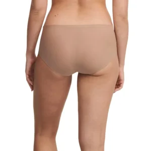 Chantelle softstretch Hipster: Coffee Latte, Shorty model, naadloos ( TU: XS/XL ) ( CHAN.20 )