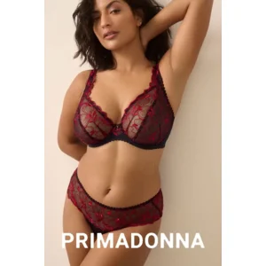 Prima Donna BH String: Springdale, Black, Laag Model ( PDO.459 )