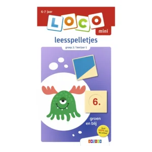 Loco Mini - Boekje - Leesspelletjes - Groep 3 / leerjaar 1 - 6/7 jaar