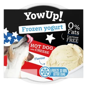 YowUp! Frozen Yoghurt Hot dog met Kaas