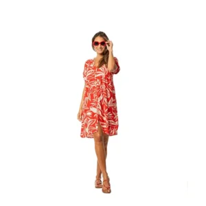 Egatex dames Zomerkleed: doorknoop model, losvallend ( EGA.460 )