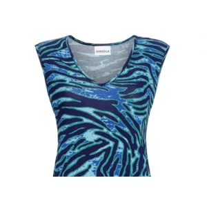 Ringella – Ocean Green – Dress – 3221046 – Print Green Blue