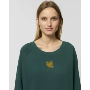 Ginko Leaf Sweater Dames