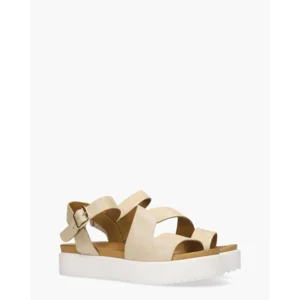 Cypres Thera Beige/Goud Damessandalen