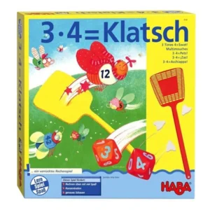 Spel - 3x4 = Klatsch, Vermenigvuldigspel - 6+