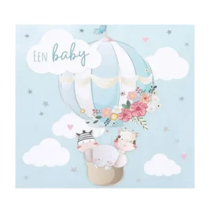 Kaart - Pop-up, licht & muziek - Een baby - 048A