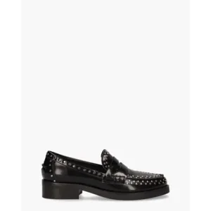 Bibi Lou Roberta Zwart Damesloafers