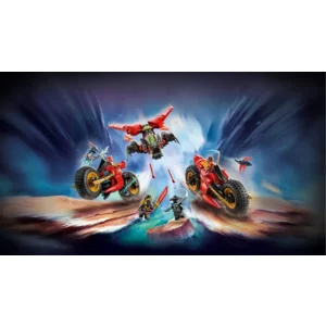 LEGO Ninjago - Ninja Strijdvoertuig 3-in-1 Speelset - 71844