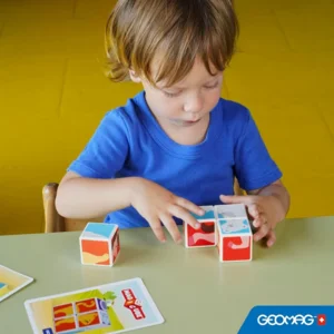 Geomag - Magicube - Magnetische blokken - Dieren vrienden en kaarten - 7dlg.