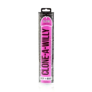 Clone-A-Willy Kit Glow in the Dark Hot Pink
