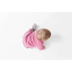 stoer baby jackje / sweatvest Jacky capitone pink