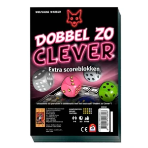 Spel - Dobbelspel - Clever - Dobbel zo clever - Extra scoreblokken - 2st.