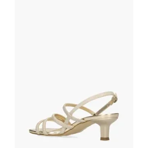 Cypres Wesal Goud Dames Slingbackpumps