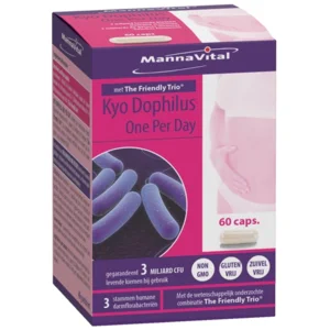 Mannavital Kyo Dophilus One per day 60 caps