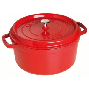 Staub Braadpan - Rond - 28 cm - Kers