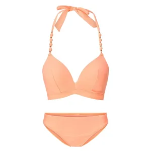 Lingadore Noeud voorgevormde triangel bikini in oranje