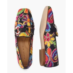 Pedro Miralles Talima 13600 Donkerblauw/Multicolor Damesloafers