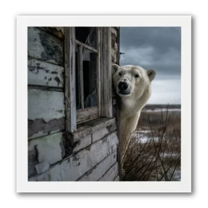 Kaart - Paperclip - Call of the wild - IJsbeer - VB0.0042