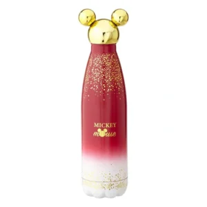 Disney Water Bottle Mickey Berry Glitter