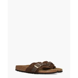 Birkenstock Oita Braided Bruin Damesslippers