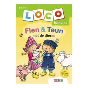 Loco Bambino - Boekje - Fien & Teun met de dieren - 3-5 jaar