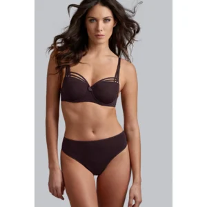 Marlies Dekkers – String – Dame de Paris – 35532 – Aubergine and Silver Lurex