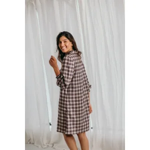 Alice et Maman Khloe nachthemd in ruitjespatroon