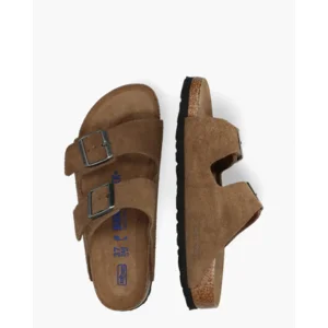 Birkenstock Arizona BS Bruin Damesslippers