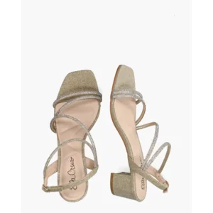 Ella Cruz Zoila Goud Damessandalen