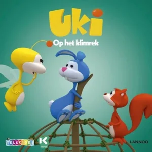 Kartonboekje Uki - Op het klimrek