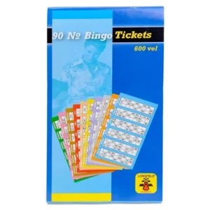 Bingo - Lotto / kienboek - 100 vellen met 6 kaartjes