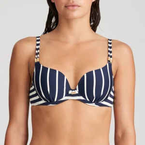 Marie Jo Swim Cadiz voorgevormde strapless bikini in blauw