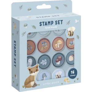 Stempelset - Forest friends - 16dlg - Zelfinktend
