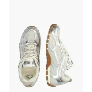 Mercer The Re-Run Drive Silver Damessneakers