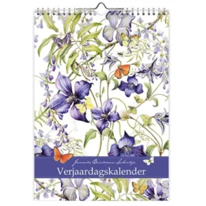 Verjaardagskalender - Janneke Brinkman - Blauwe regen