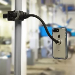 Steelie Bendable Arm + Ratcheting Clamp Kit voor Smartphones met de Magnetisch telefoon Montage Syst STOCK-01-R8
