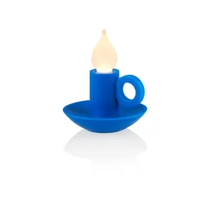 Bitten Design Lamp Kandelaar Blauw Herlaadbaar