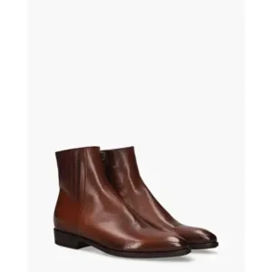 Pantanetti 16621 Bruin/Cognac Dames Enkelboots