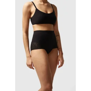Chantelle Shaping full brief: Zwart corrigerend, taille slip ( CHAN.17 )