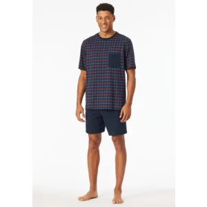 Schiesser - Comfort Essentials – Pyjama – 181155 – Navy